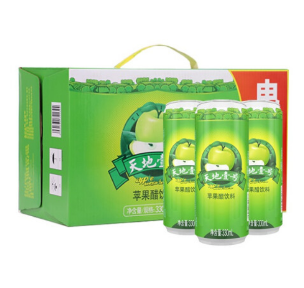  天地壹号 苹果醋饮料330ml